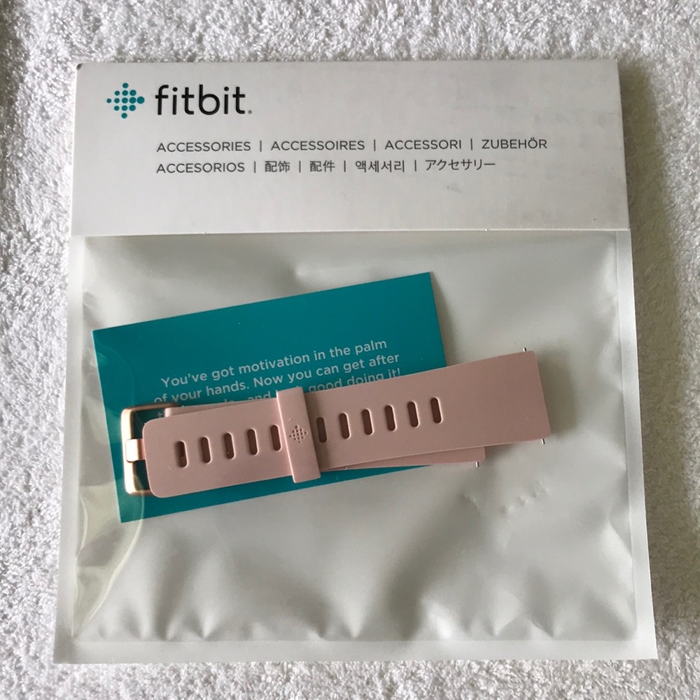Fitbit Versa Pink Band